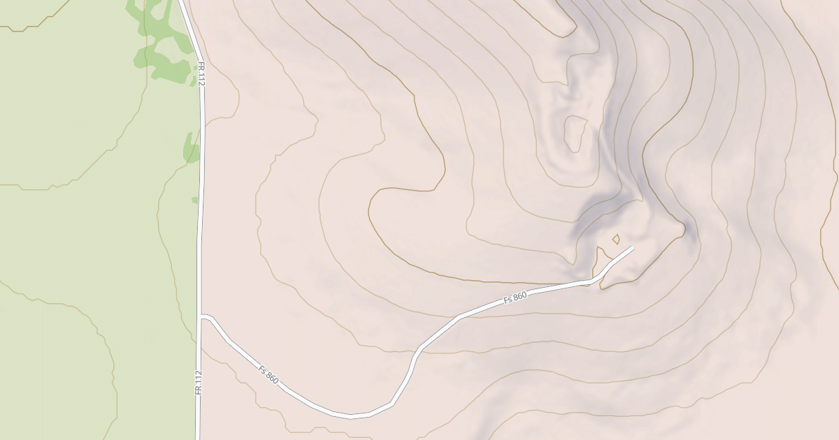Map preview of USFS National Forest System Roads {47CB1578-35D6-4BA1-86B8-74CF73509135}