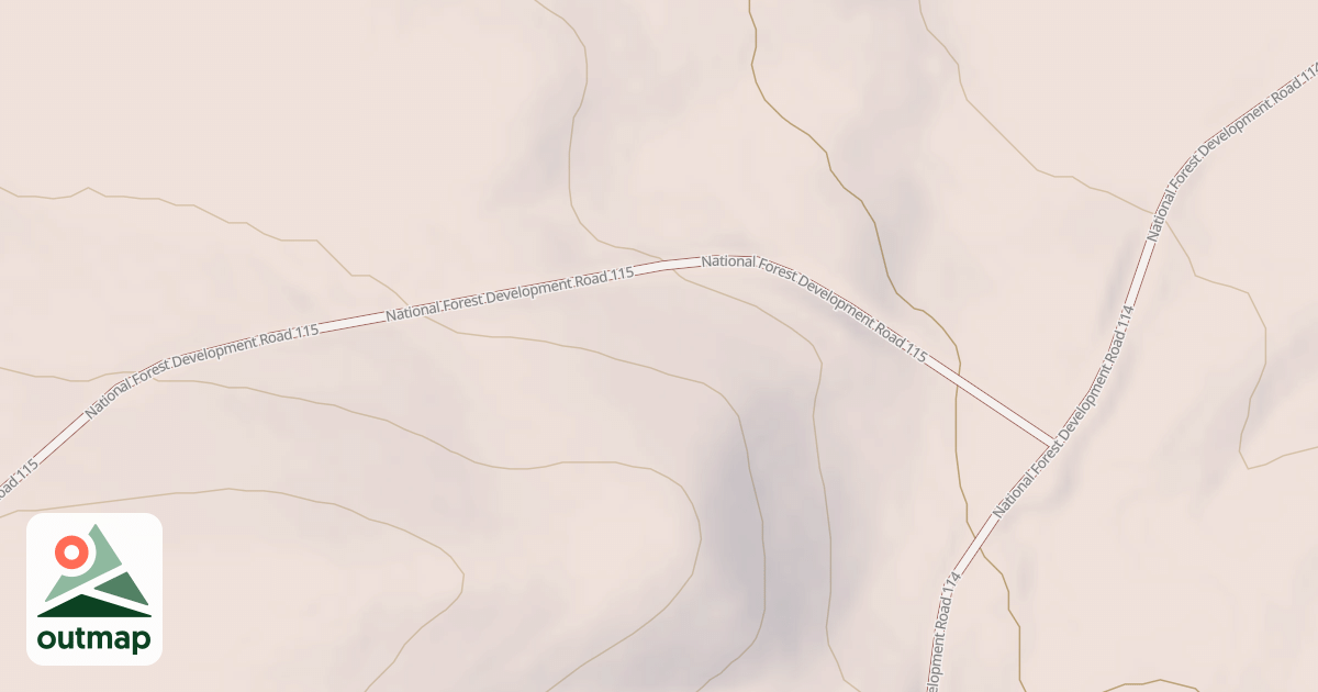 Map of LOWER DEVIL