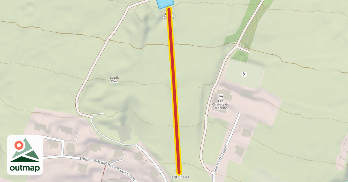 Map of Petit Chalet