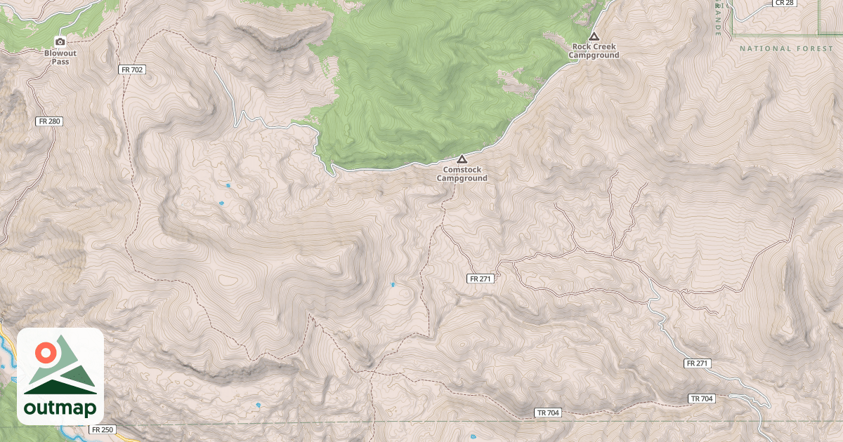 Map of SILVER MTN