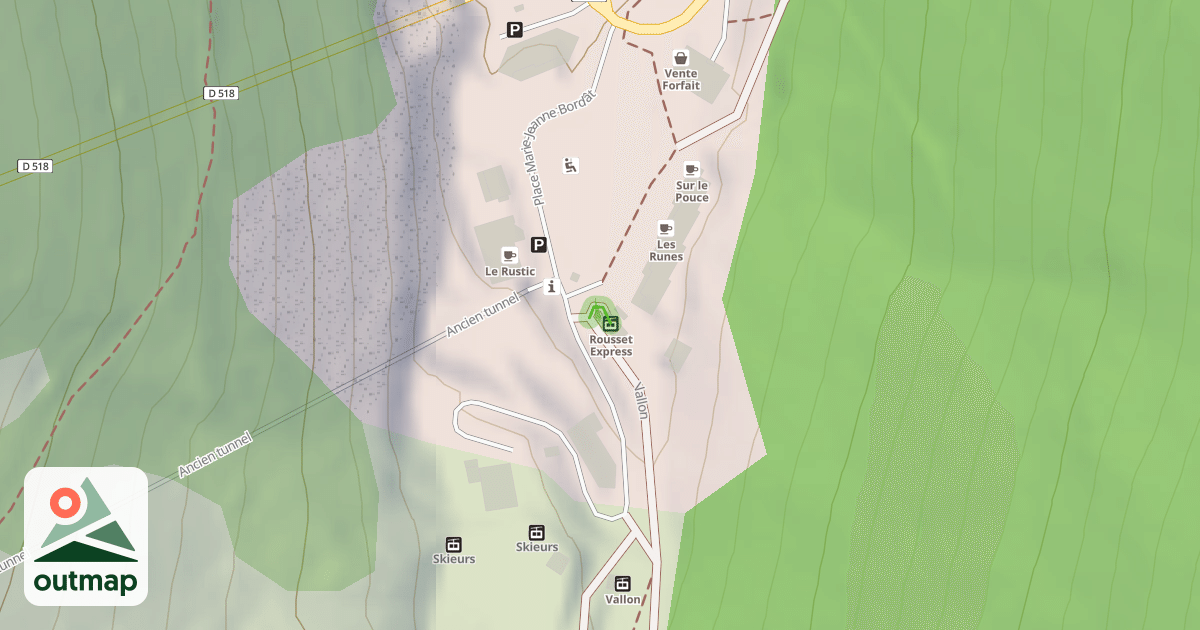 Map of Vallon