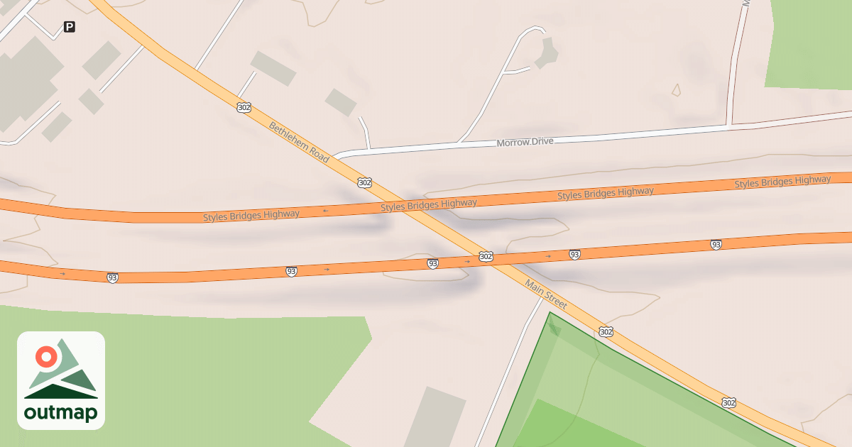 Map of Bethlehem Rd