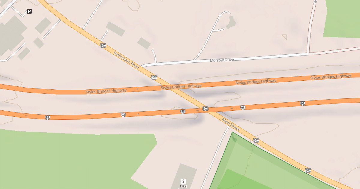 Map preview of Bethlehem Rd