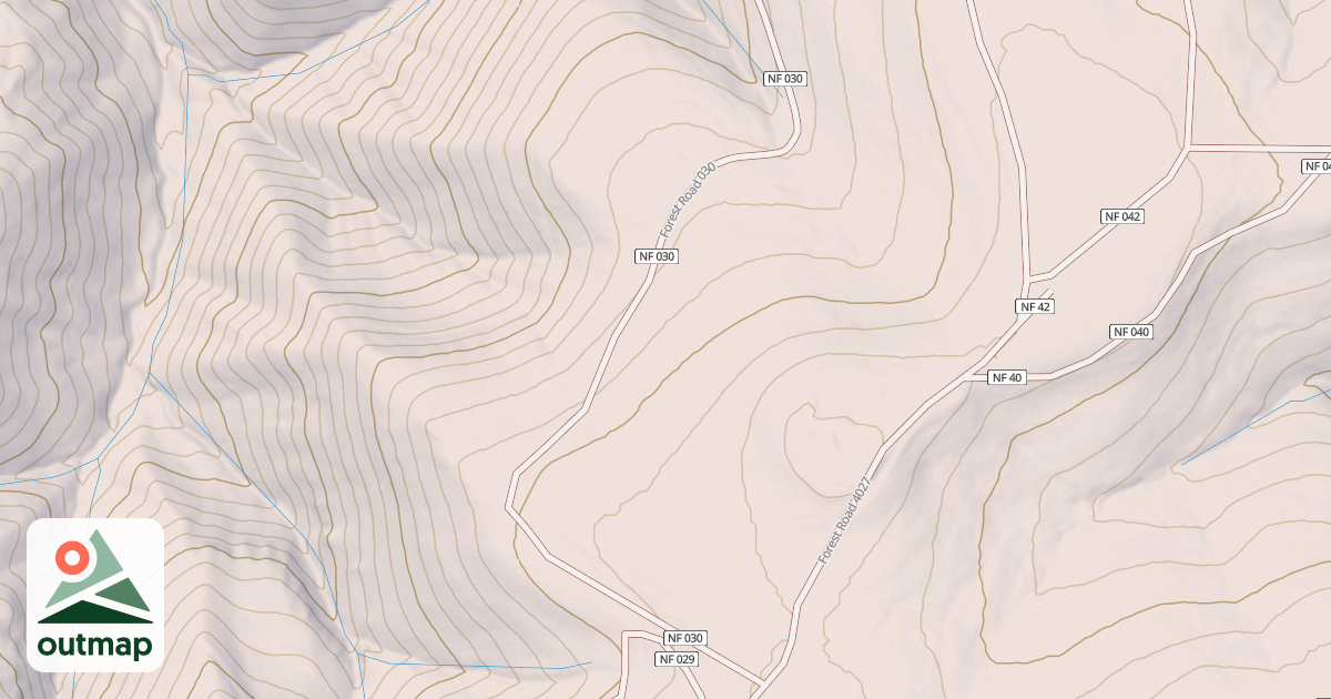 Map of LOST RIDGE