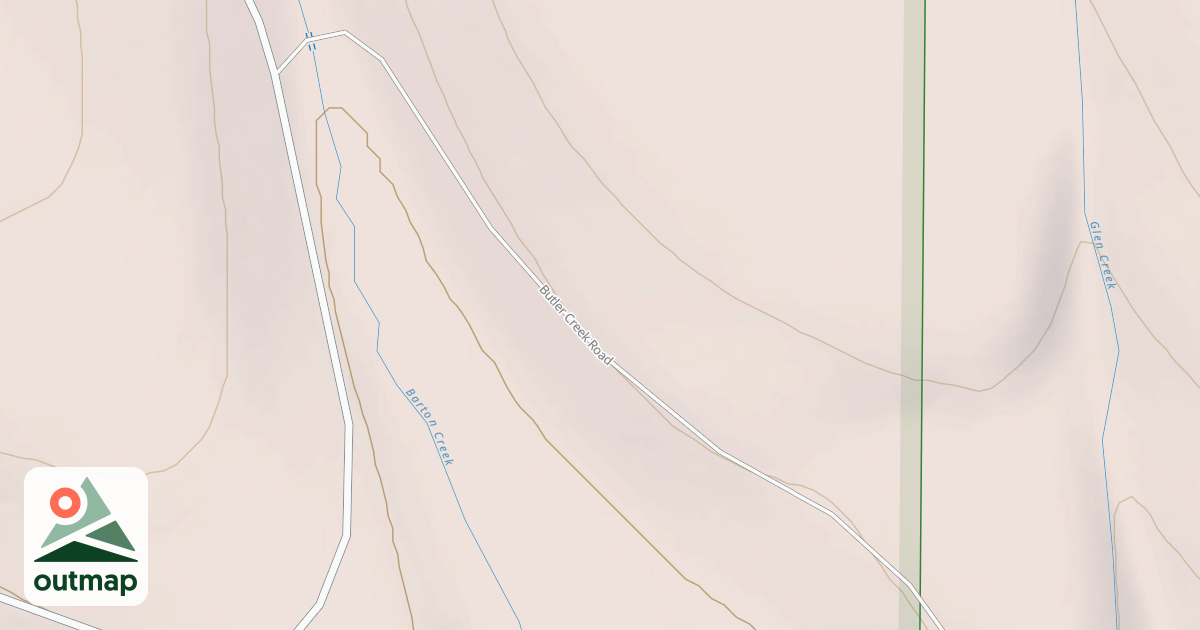 Map of BURTON CREEK A
