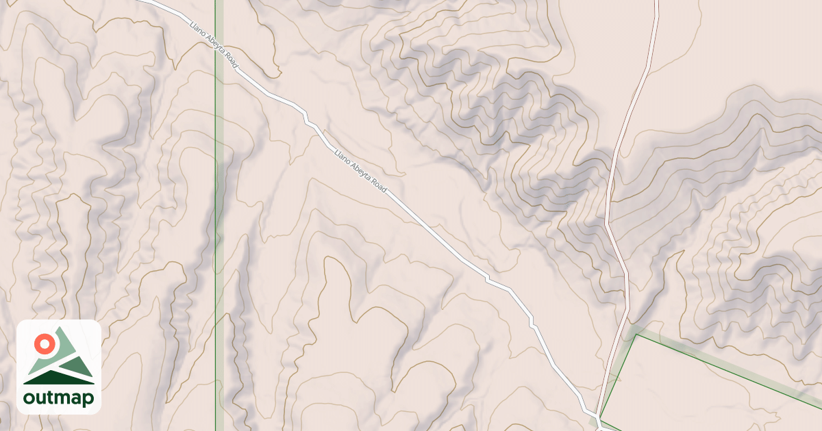 Map of LLANO ABEYTA