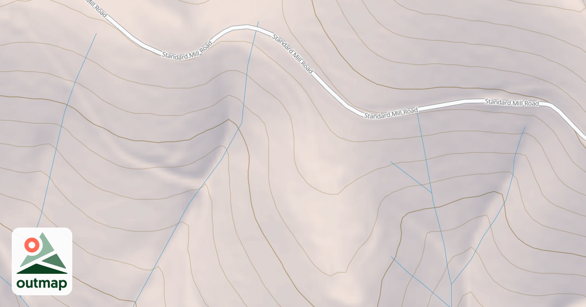 Map of FOOTMAN RIDGE T6