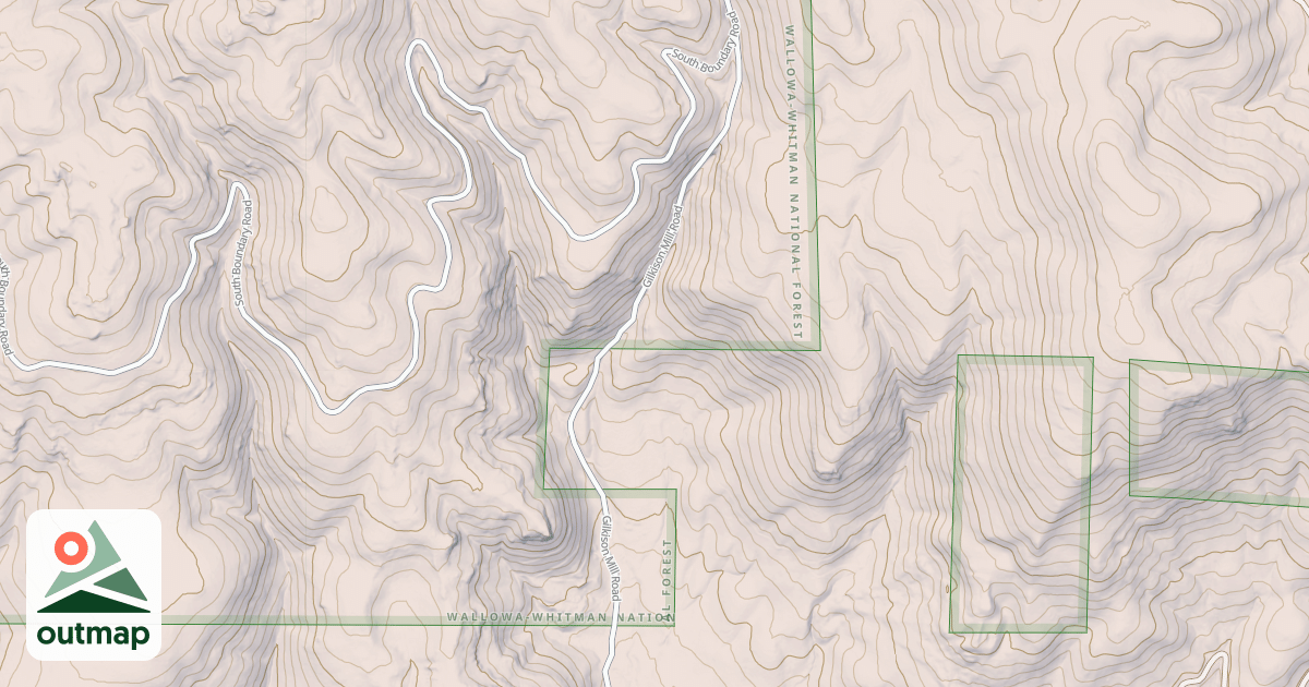Map of S 700 A GILKISON MILL
