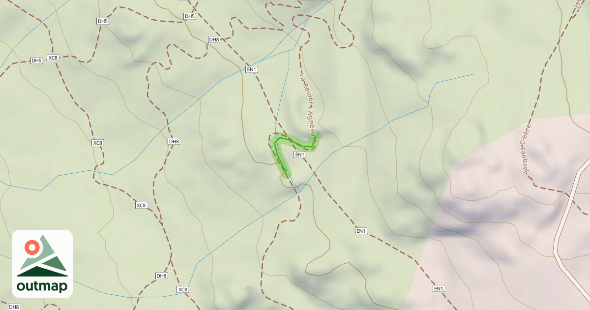 Map of Chez Roger