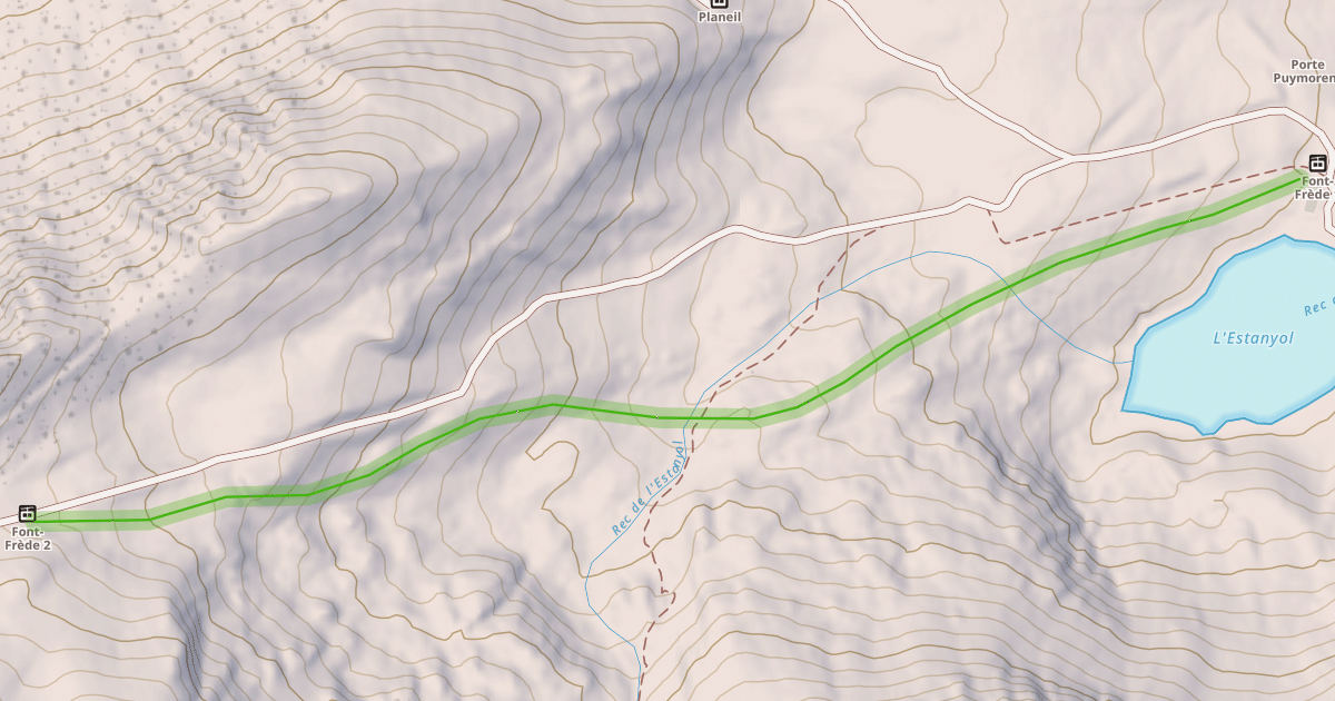 Map preview of Stade Slalom