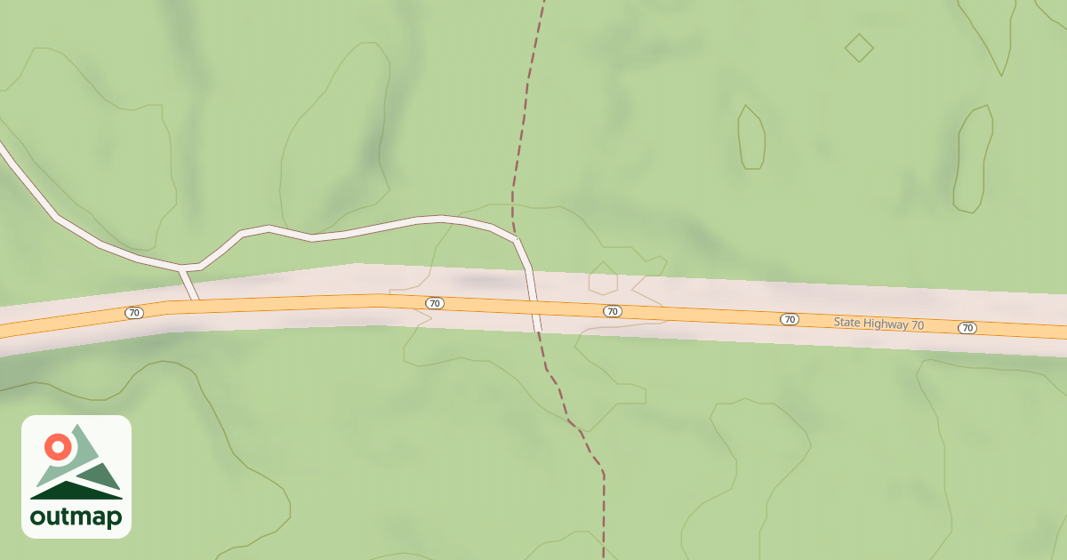 Map of Perch Lake