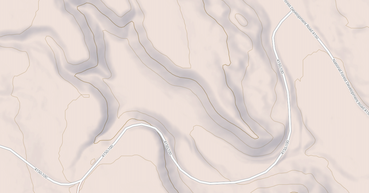 Map preview of LEECHER MTN