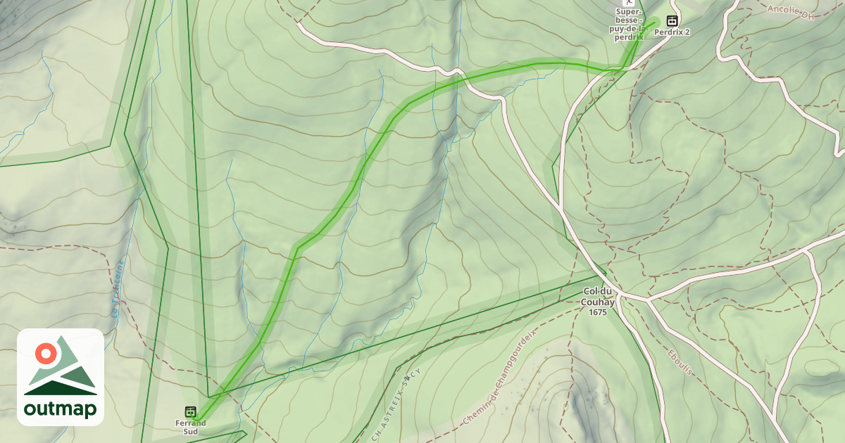 Map of Les 3 Filles