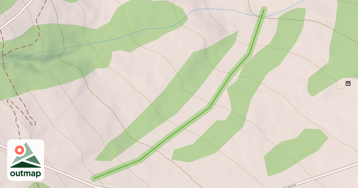 Map of Lower Bonanza