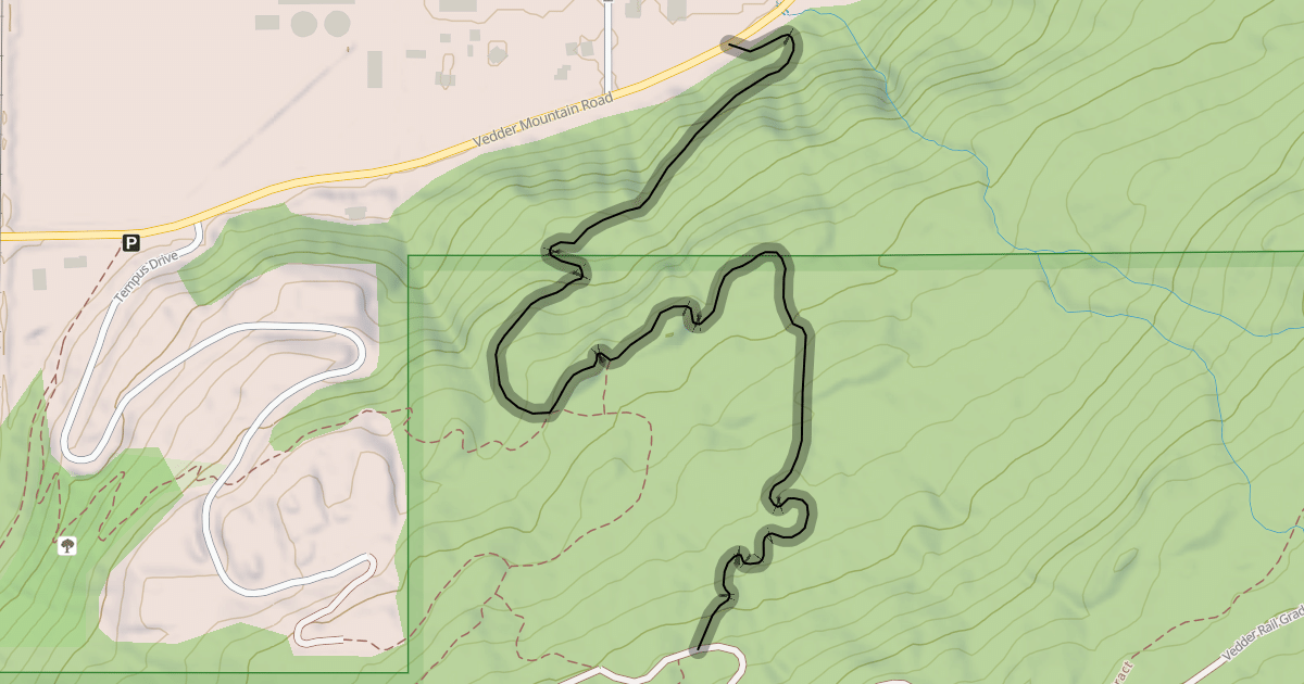 Map preview of Duck Farm Loop Trail