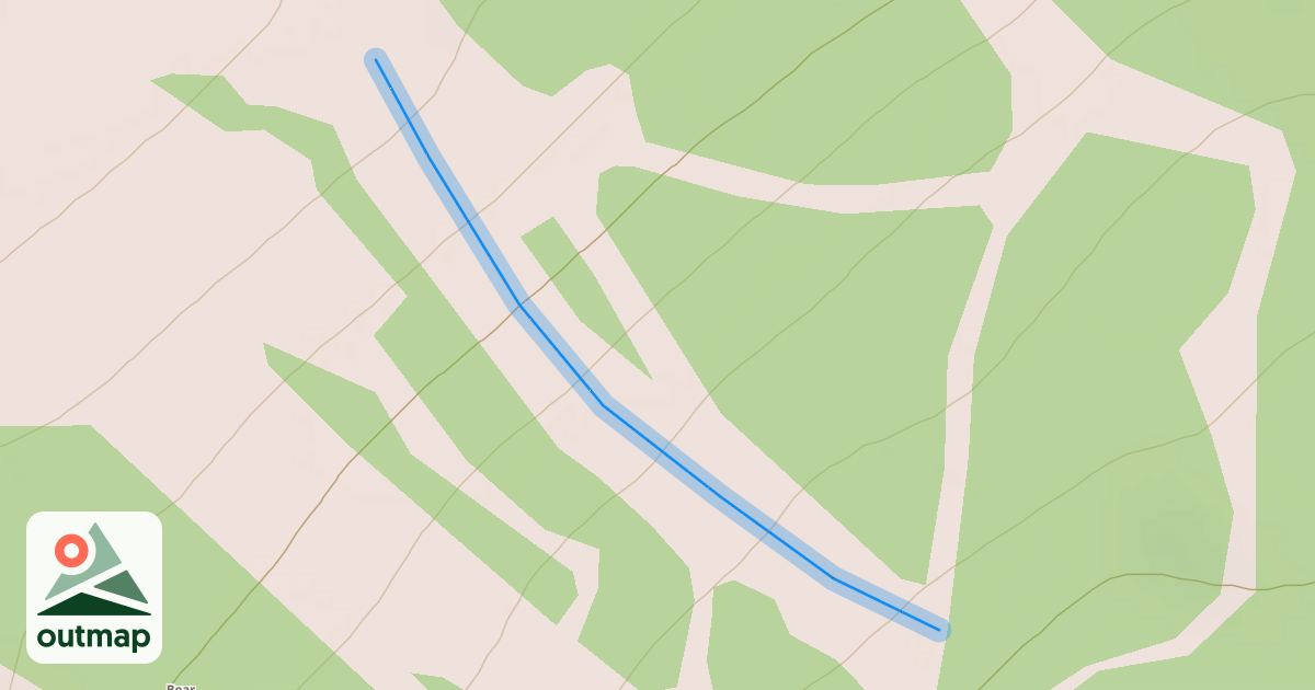 Map of Bradford's Folly