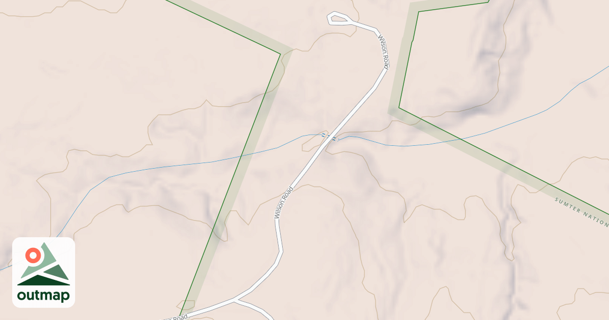 Map of WALKER BRANCH