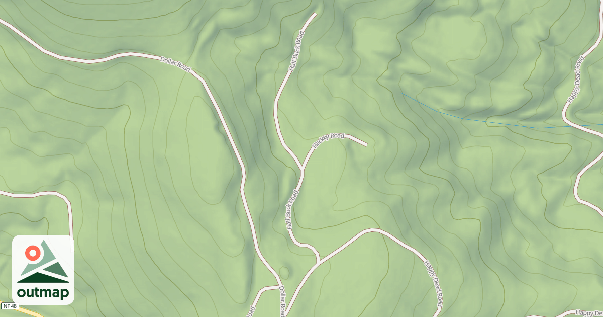 Map of HALF BUCK