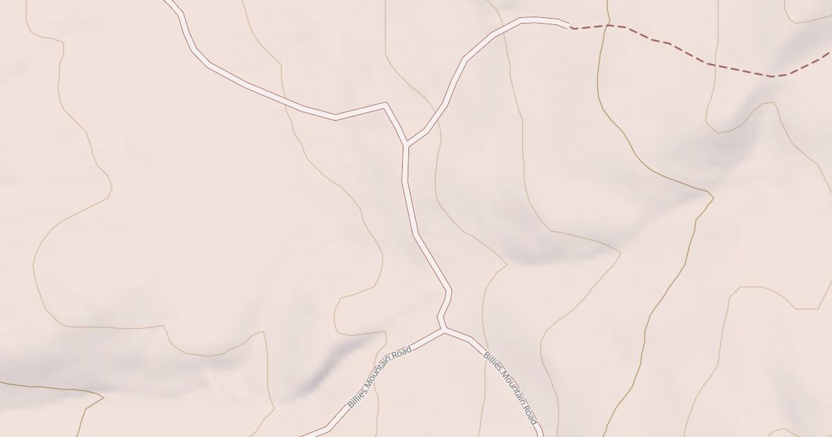 Map preview of BILLIES SPRINGS