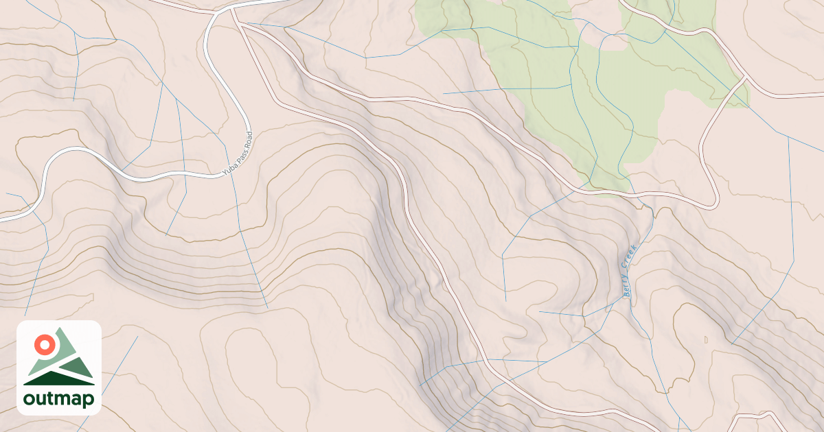 Map of COBURN LAKE