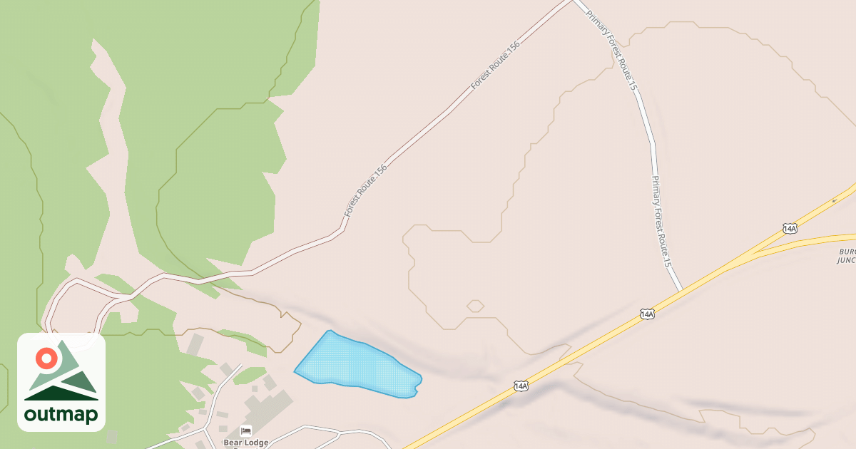 Map of BEAR LODGE ATV CONNECTOR
