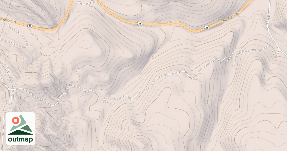 Map of POWER LINE