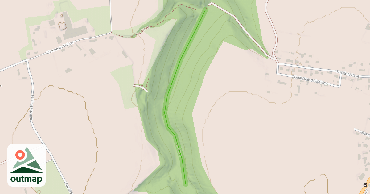 Map of La Cave