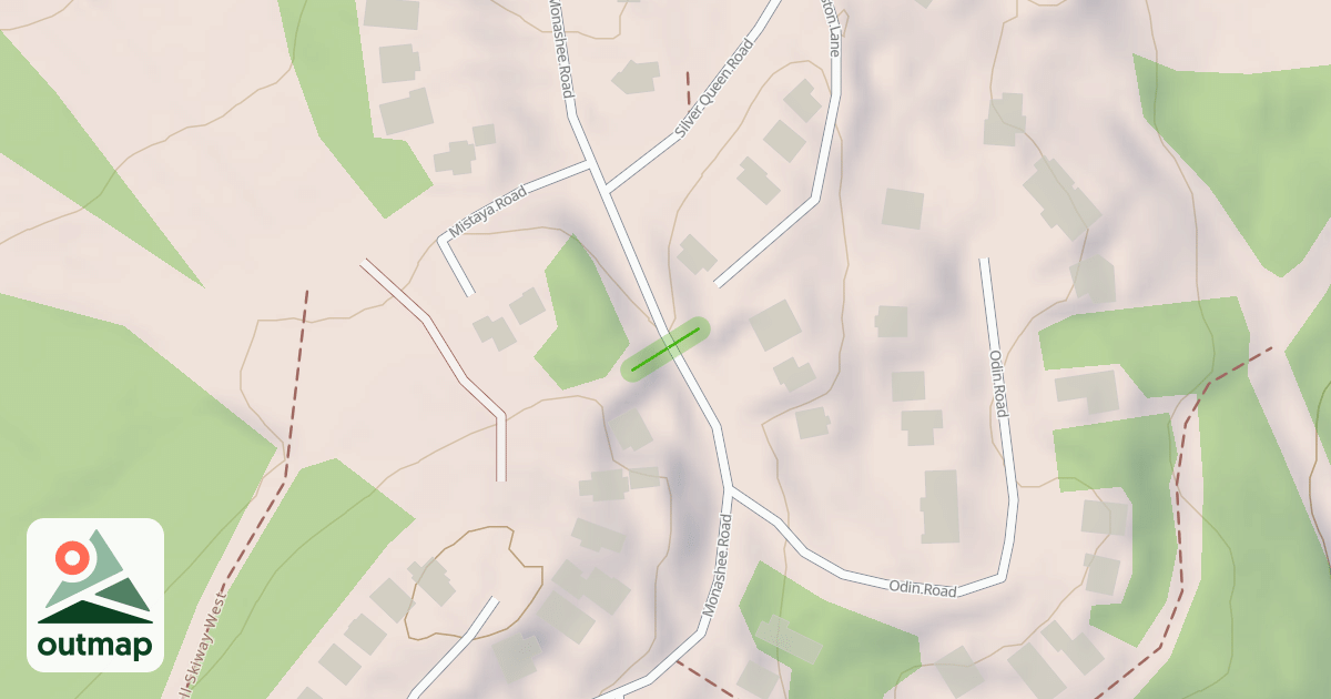 Map of Aberdeen Skiway