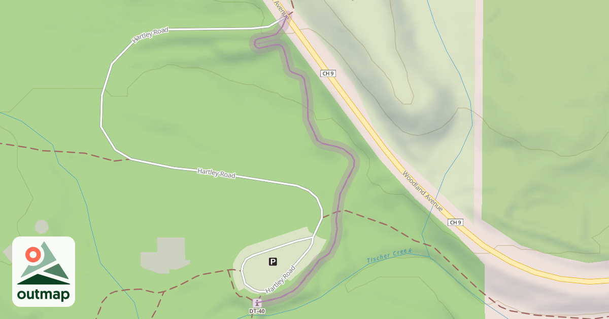 Map of Duluth Traverse Trail
