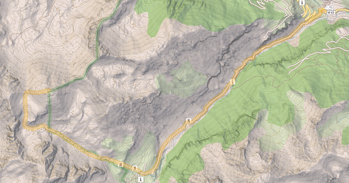 Map preview of La Tête Ronde — Saint-Dalmas-le-Selvage