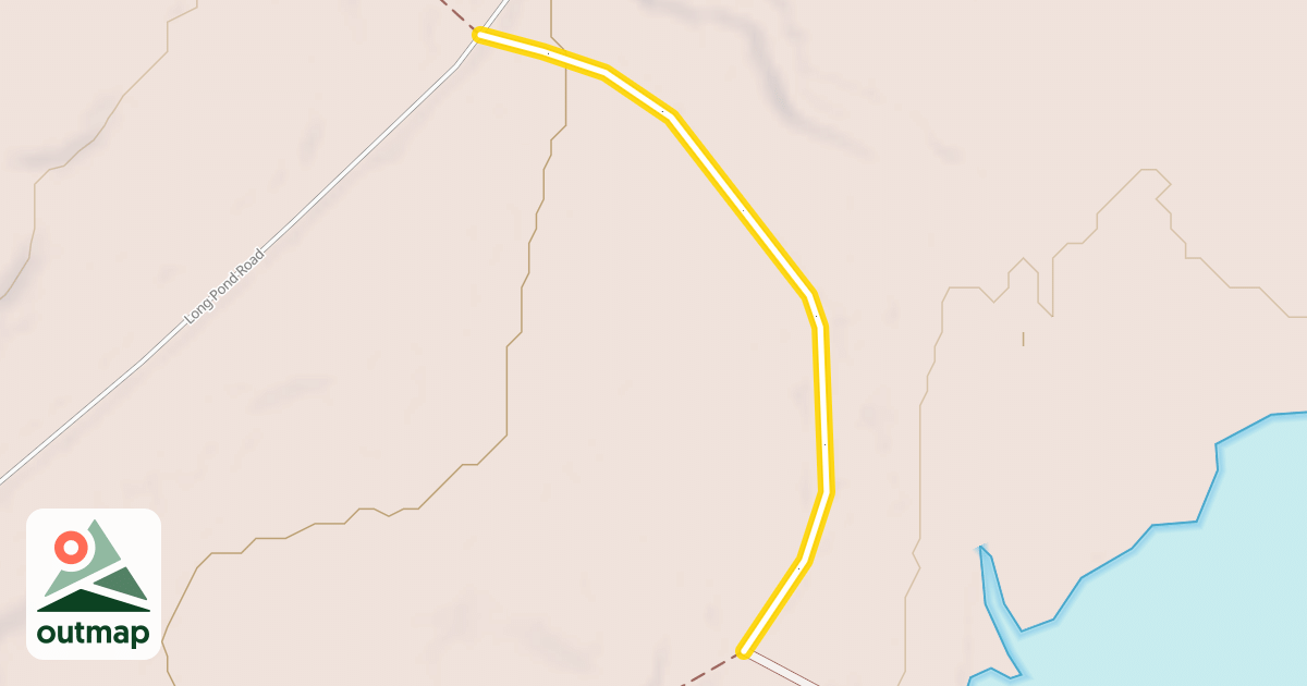 Map of Long Pond Trail