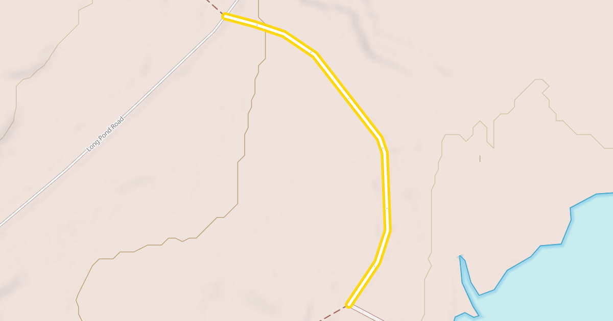 Map preview of Long Pond Trail