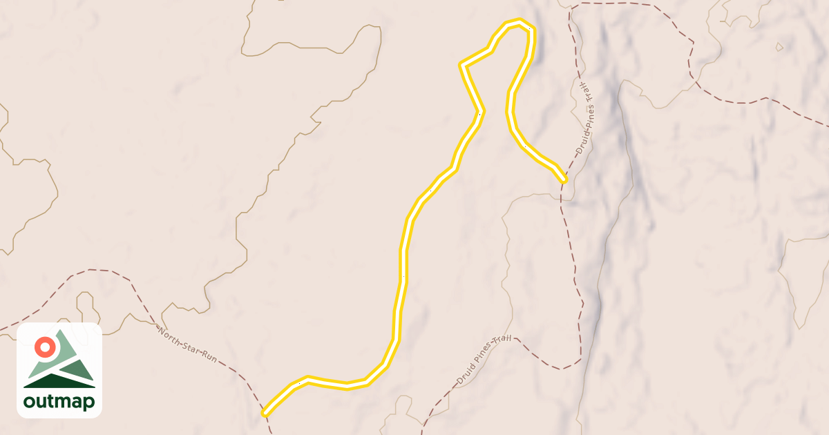 Map of Barren Ridge