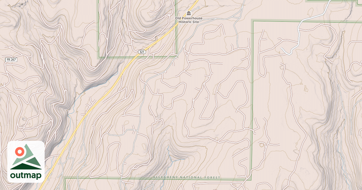 Map of BUMP RUN