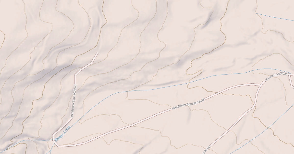 Map preview of MID BEAVER SPUR 2C