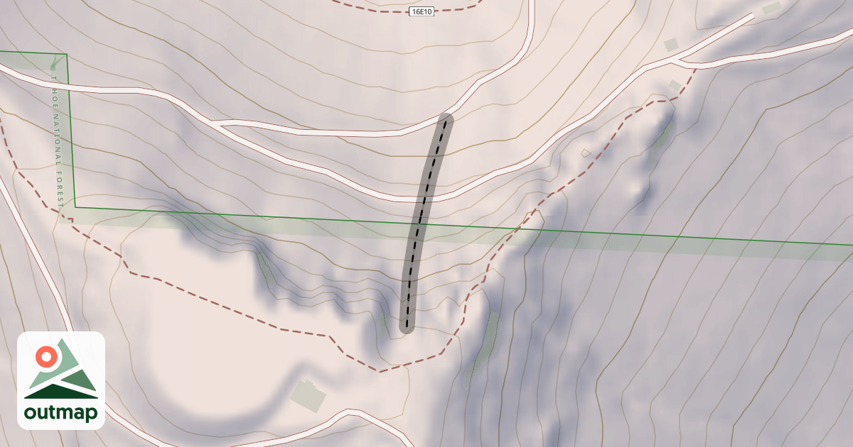Map of National Chute
