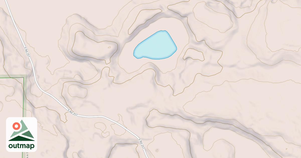 Map of Big Aspen Spur G