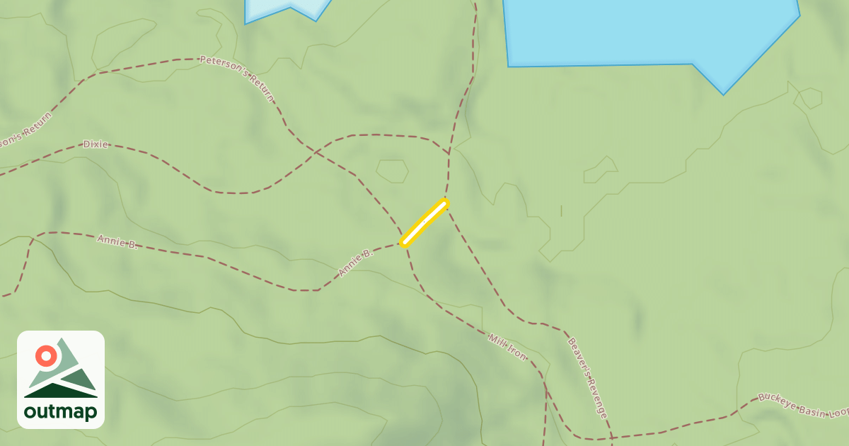 Map of Mill Iron