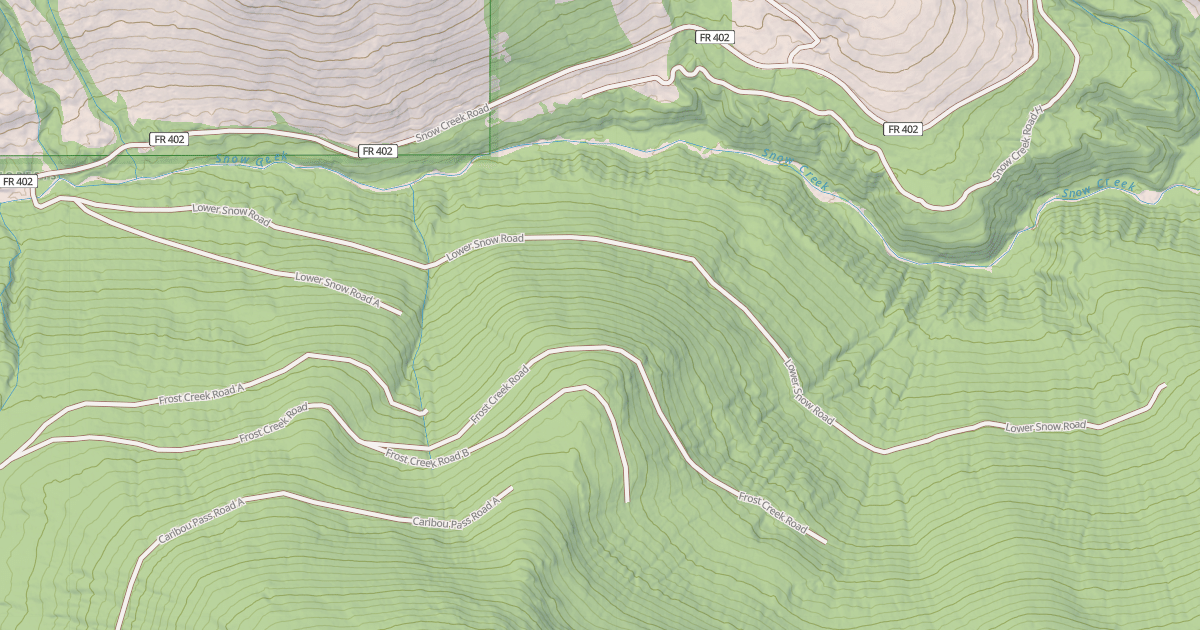 Map preview of LOWER SNOW