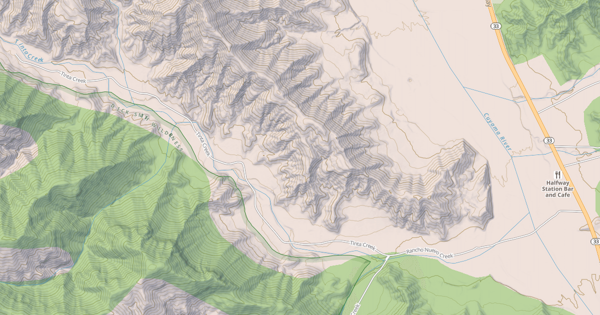 Map preview of TINTA CYN. OHV