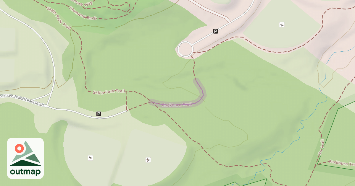 Map of Rockburn Trail