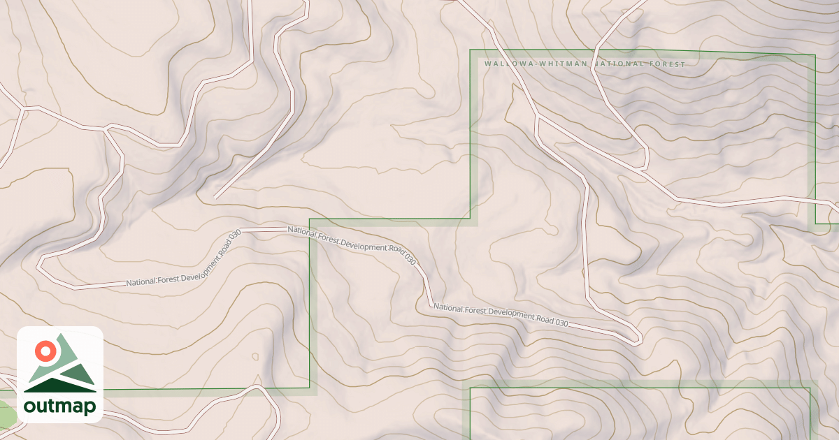 Map of USFS National Forest System Roads {40B9C02E-9817-4CFB-A536-098EFEAB5EBD}