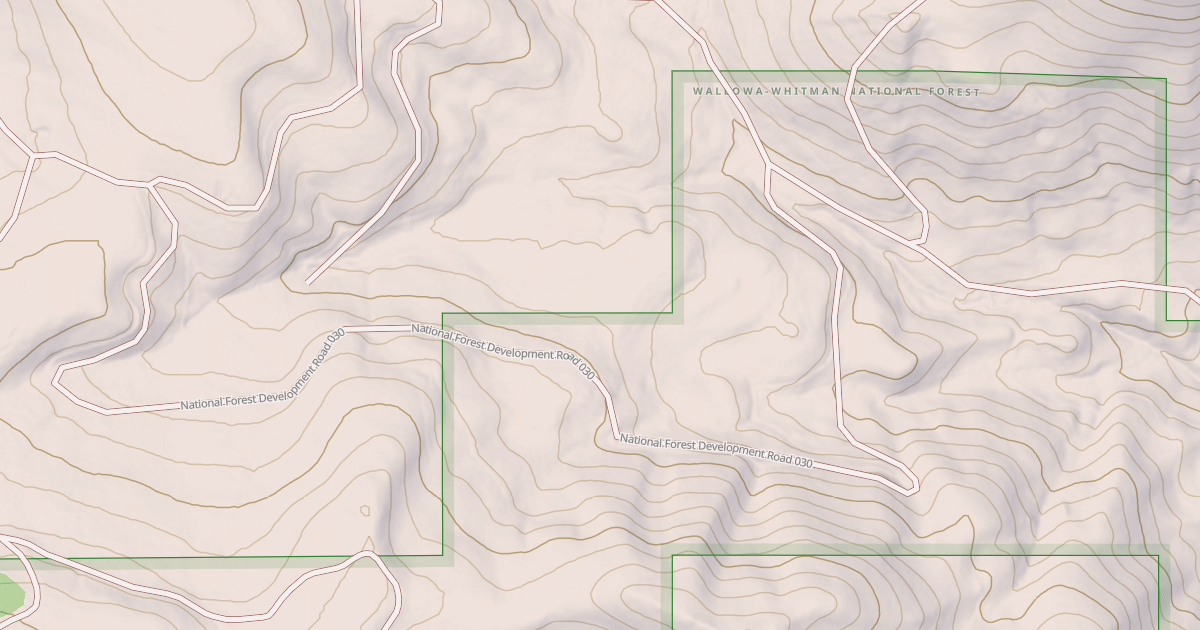 Map preview of USFS National Forest System Roads {40B9C02E-9817-4CFB-A536-098EFEAB5EBD}
