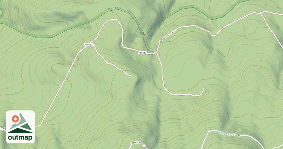 Map of CAYUSE RD