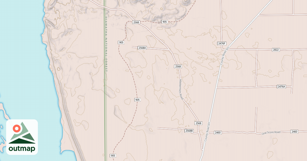Map of MASTERMICH