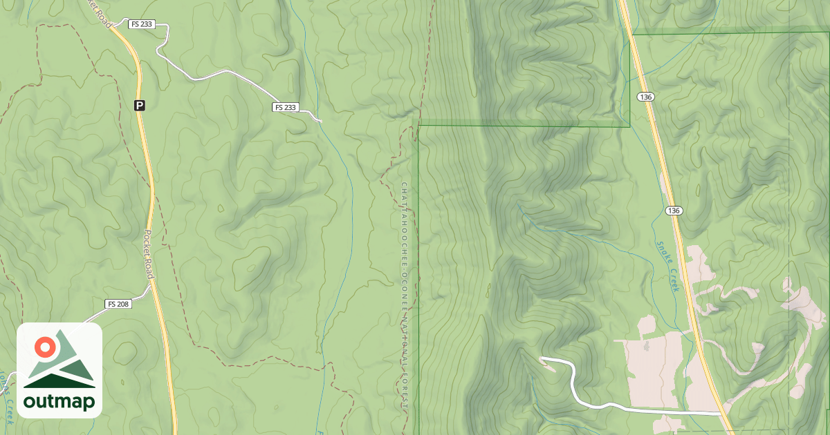 Map of GENTRY GAP
