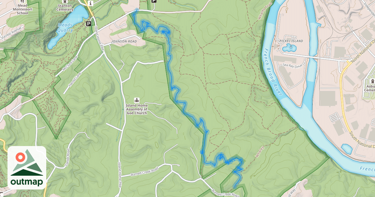Map of West Perimeter