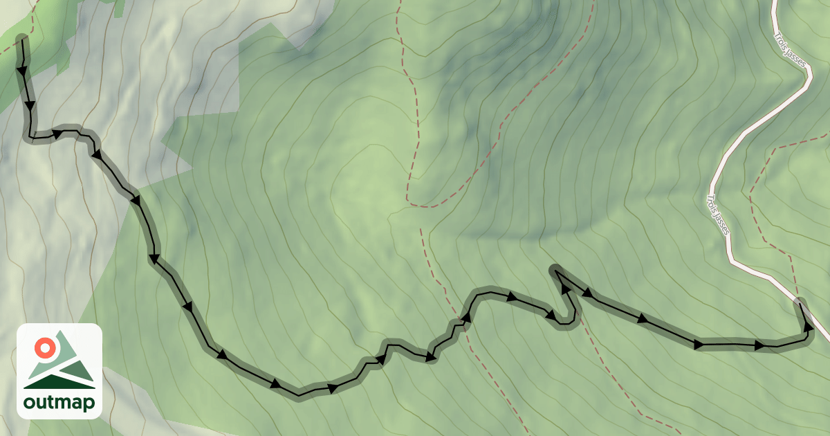 Map of Red Wood