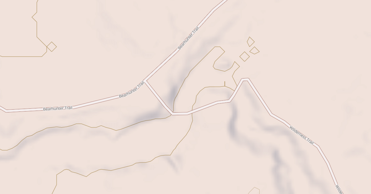 Map preview of Straight Arrows Trail