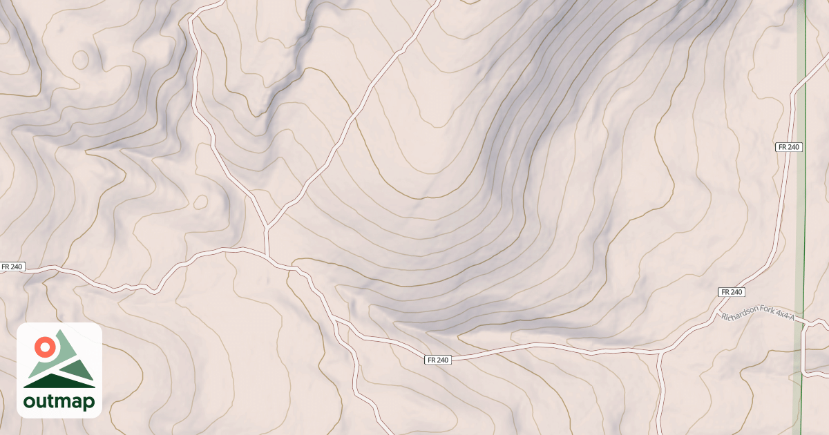 Map of RICHARDSON FORK 4X4